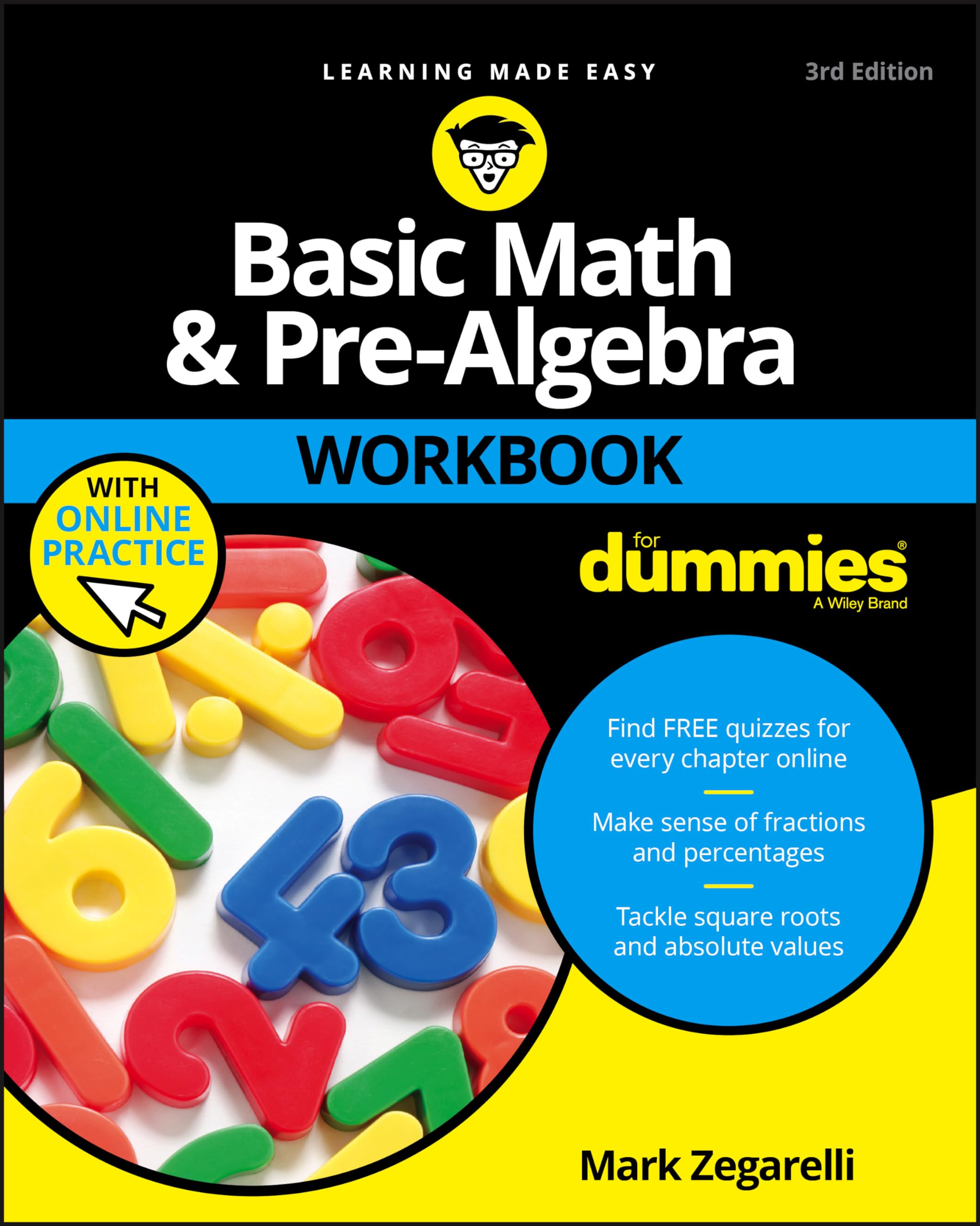Basic Math & PreAlgebra Workbook For Dummies with Online Practice (For Dummies (Lifestyle))