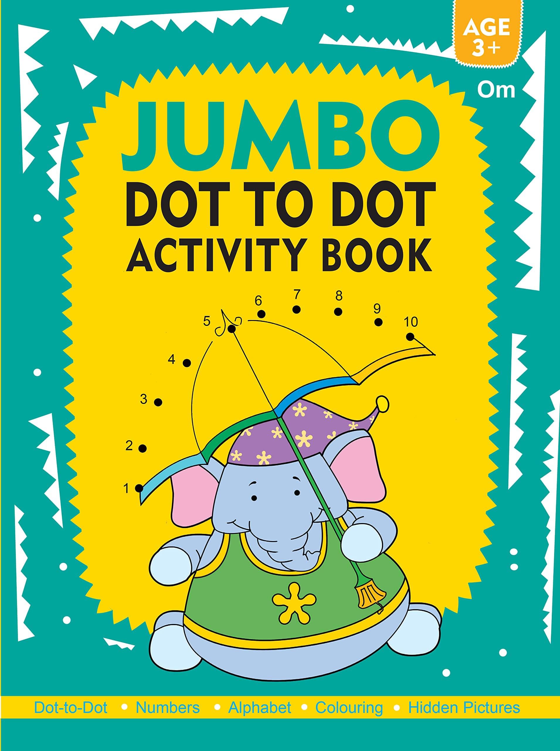Activity Book: The Super Fun DottoDot Activity Book for Children (AZ, az, 110, 120)