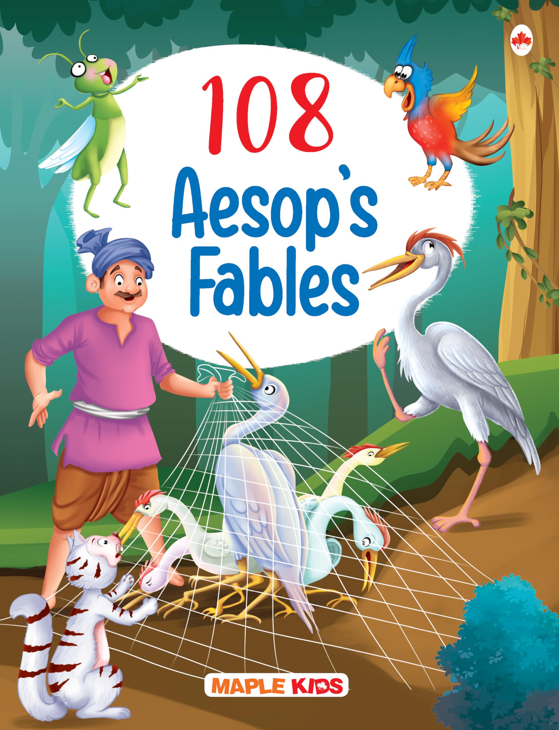 Story Books for Kids  108 Aesops Fables (Illustrated)  Moral Stories  Bedtime Stories  3 Years to 10 Years Old Kids  Engl