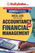 Gullybaba IGNOU MCA (Revised) 3rd Sem MCS225 Accountancy and Financial Management in English  Latest Edition IGNOU Help Book w