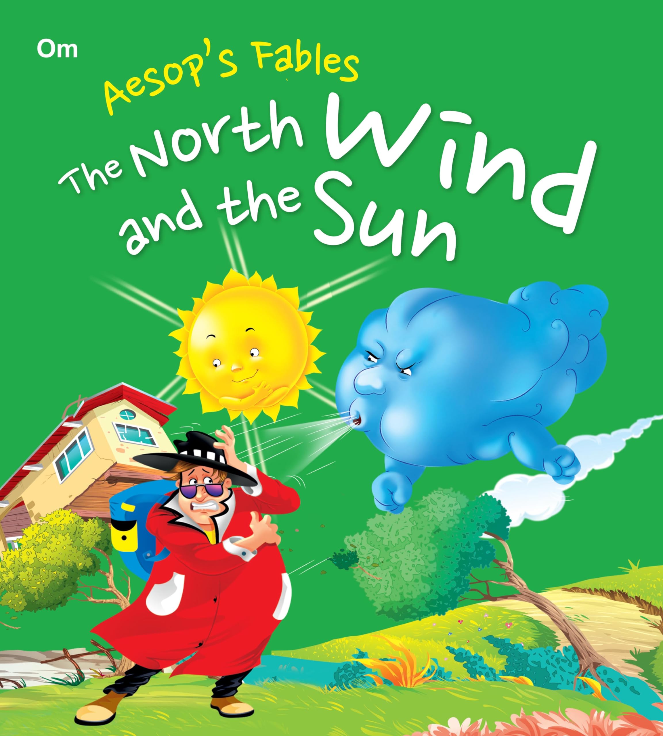 Aesops Fables: The North Wind and the Sun (Aesops Fables for kids)