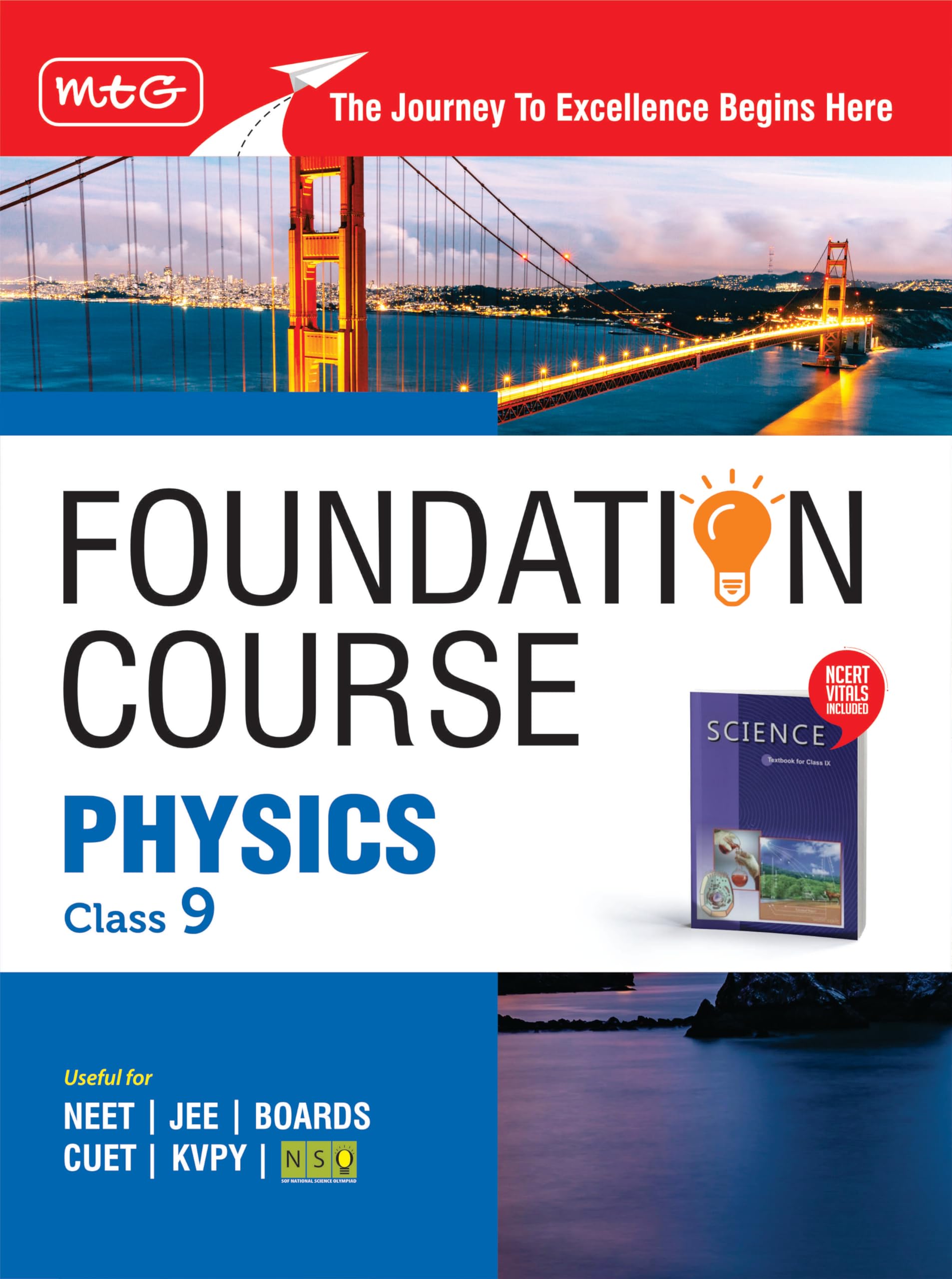 MTG Foundation Course Class 9 Physics Book (Edition 2025) For IIT JEE, NEET, NSO Olympiad, CUET, KVPY & Boards Exam | Based on N