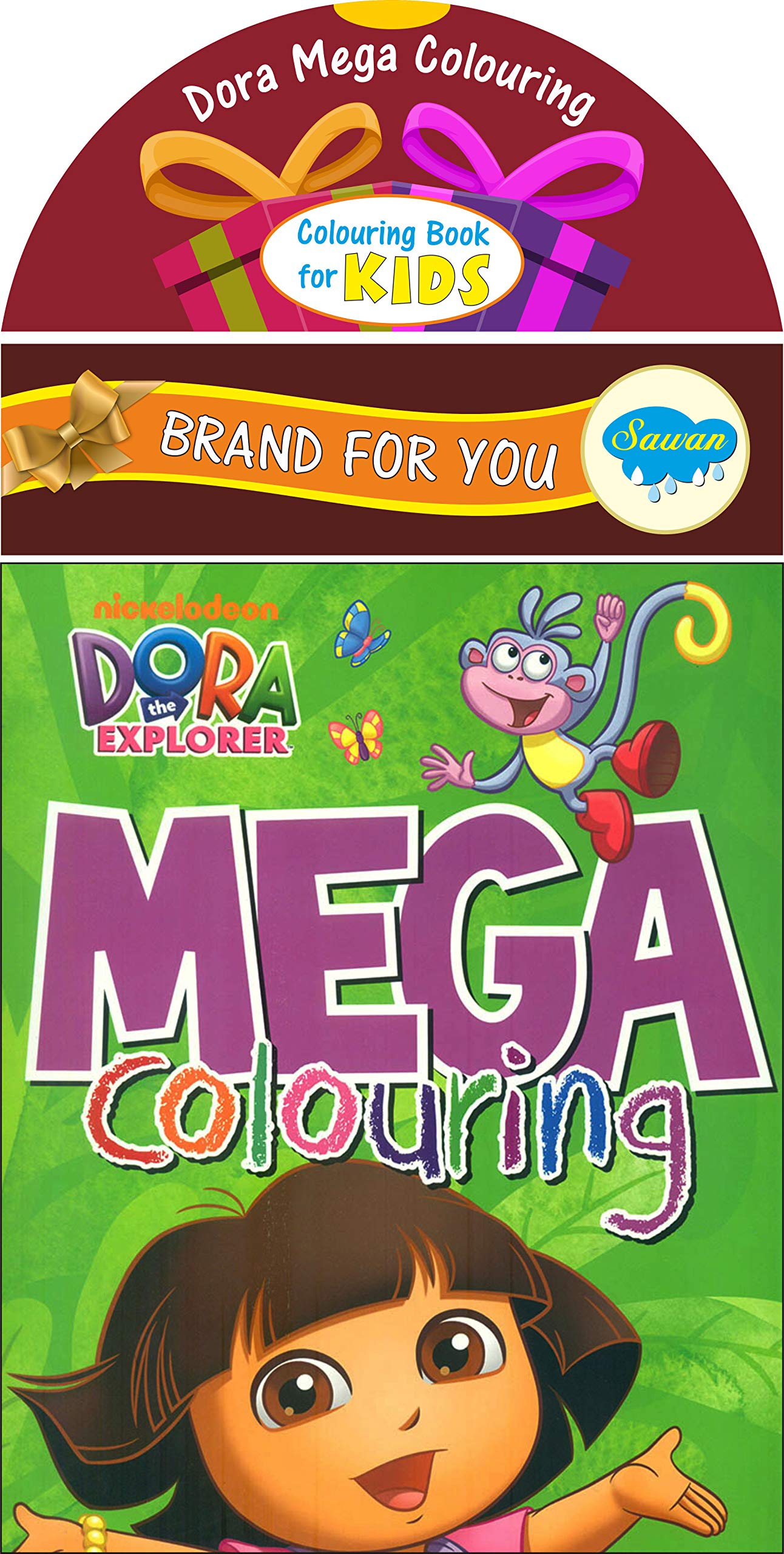Dora Mega Colouring