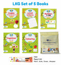 Kinder Series Lkg Text Books For Kids / Lower Kindergarten Books [244 Pages] (Alphabets, Writing, Maths, Gk Or Evs, Colouring) 4