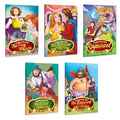 The Elves and the Shoemaker, The Princess and the Pea, Rapunzel, The Emperors New Clothes and The Frog Prince Golden Fairy Ta
