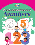 Preschool Colouring Book Numbers Pb English