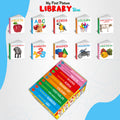 Ukg Class Picture Book Box Set of 10 board books : Board book set for children, Early learning library book, ABC, Numbers, Fruit