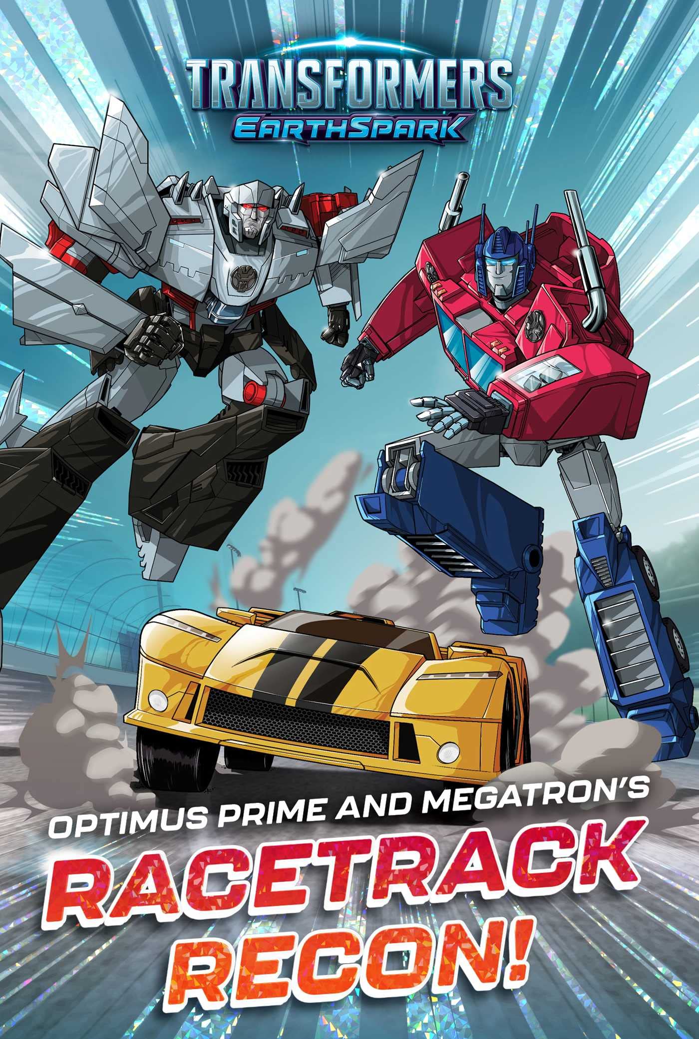Optimus Prime and Megatrons Racetrack Recon! (Transformers: EarthSpark)