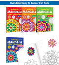 Creative, Relaxing, Jubilating  Mandala Copy to Colour for Kids : colourful expression edition, interactive mandala art for ki