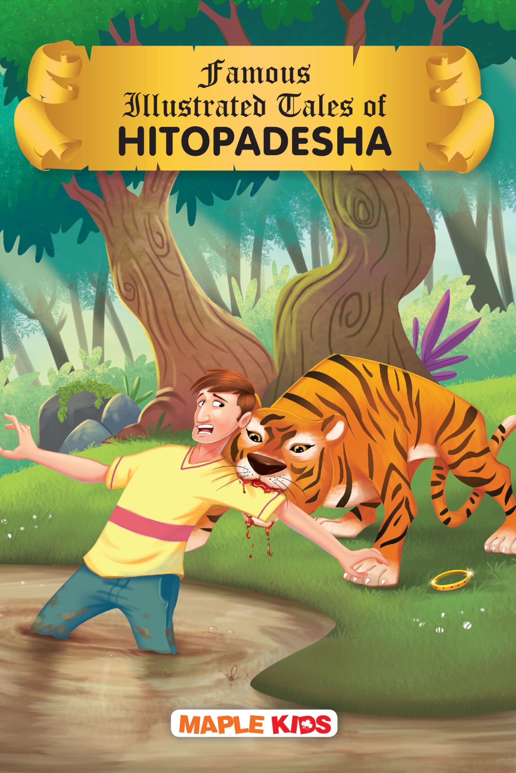 Hitopadesha (Illustrated)  Story book for Kids  Short Stories for Children  English Stories  Bedtime Stories  Book for Kids
