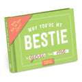 Knock Knock Why Youre My Bestie Book Fill in the Love FillintheBlank Book Gift Journal, 4.5 x 3.25Inches