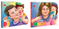 Sawan Present Set Of 2 Thank You God Story Books Of My Mom & My Dad | Board Book