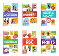 My First Book of ABC, Numbers, Fruits, Vegetables, Shapes & Colours and Good Habits : Interactive learning book for preschool, 
