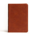 NASB Compact Reference Bible, Burnt Sienna LeatherTouch, Red Letter, Presentation Page, CrossReferences, FullColor Maps, Easy