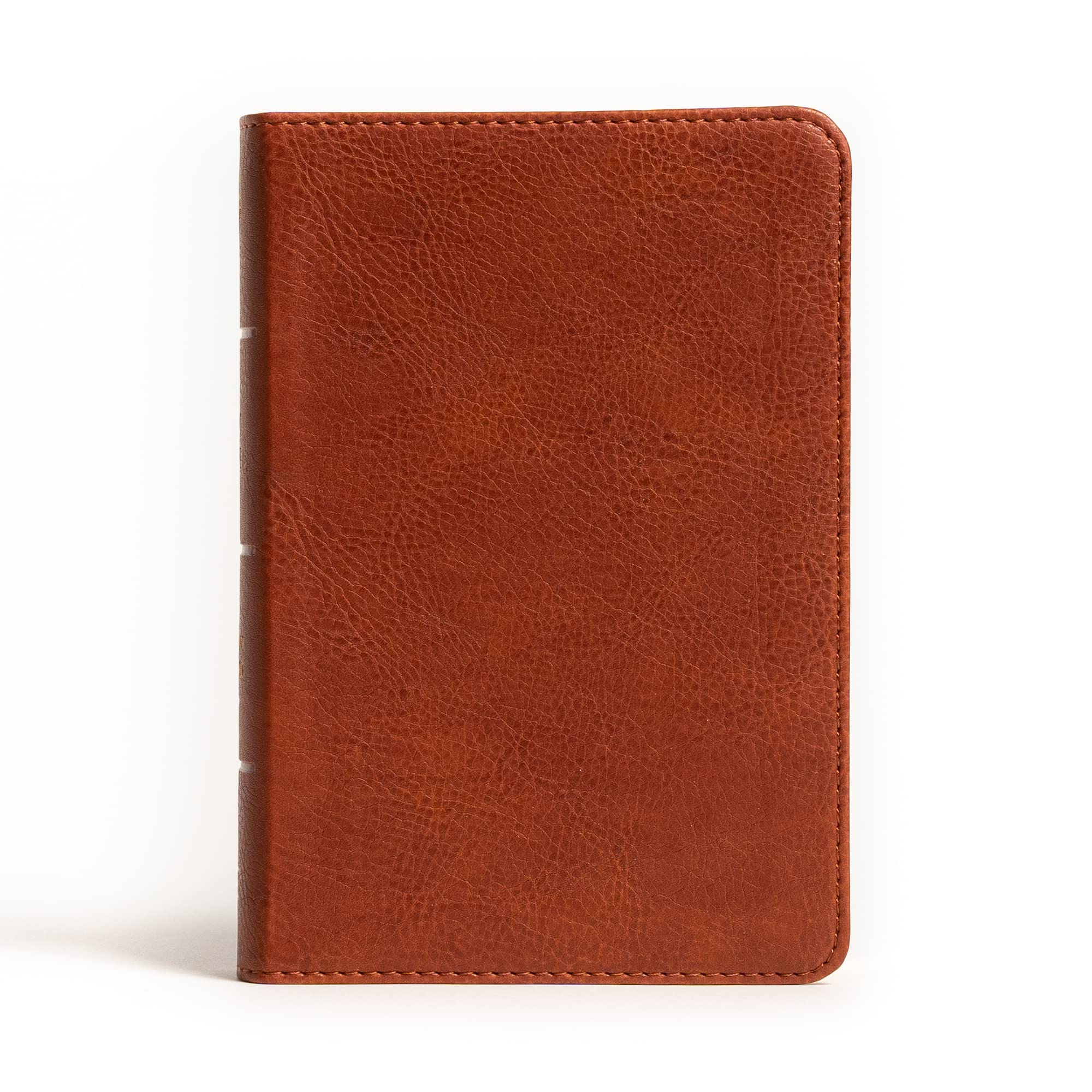 NASB Compact Reference Bible, Burnt Sienna LeatherTouch, Red Letter, Presentation Page, CrossReferences, FullColor Maps, Easy