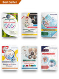 2023 Latest Diploma Pharmacy 2nd Year Books Set of 6: (Biochemistry & Clinical Pathology, Community Pharmacy and Management, Tex