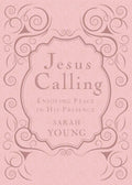Jesus Calling, Pink Leathersoft, with Scripture References; Enjoying Peace in His Presence (a 365Day Devotional)