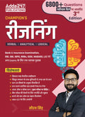 Champion Reasoning Book 3.0 By Saurav Singh With 6800+ Questions For Sbi | Ibps | Rbi | Rrb | Sebi | Nabard | Other Banks & Insu