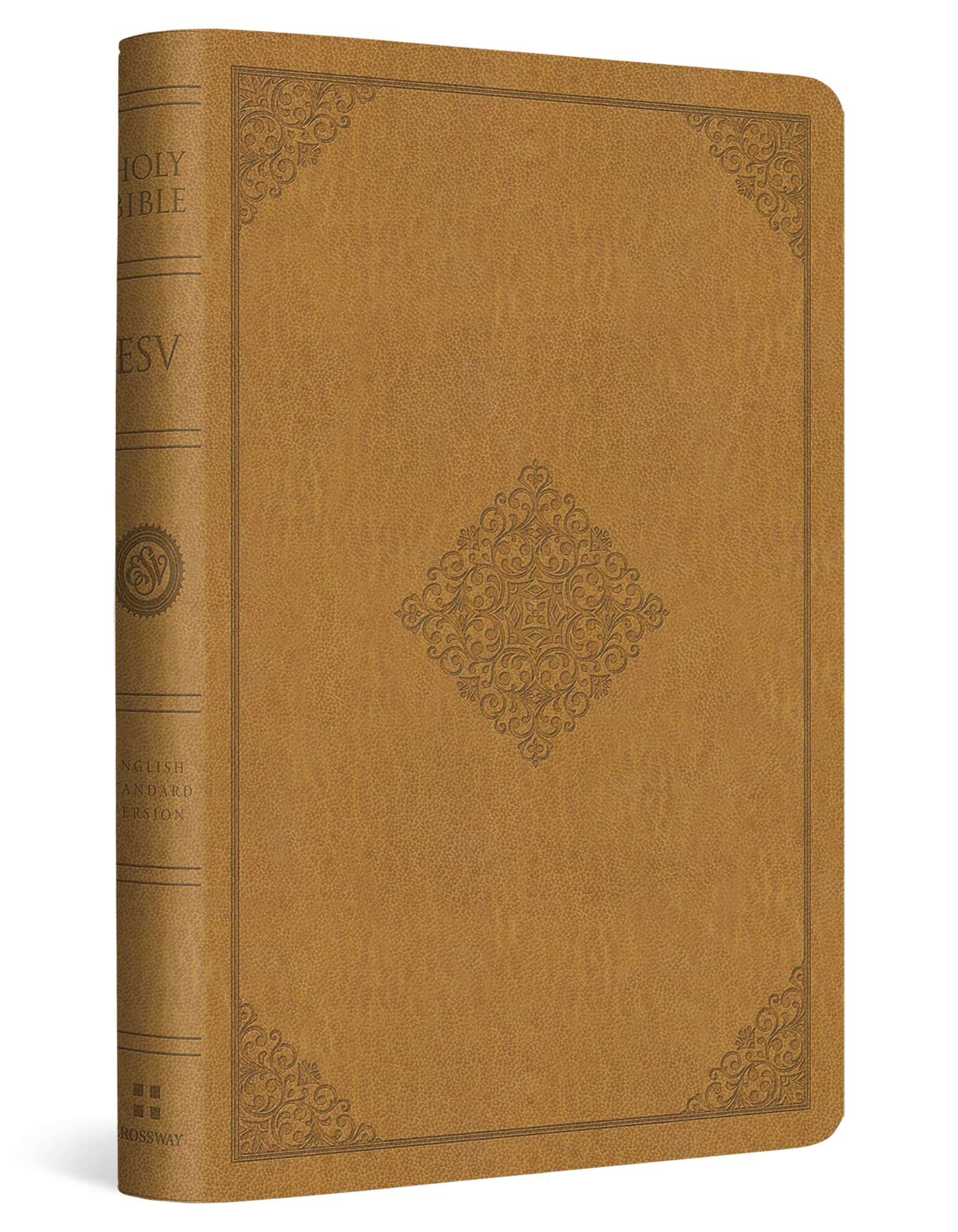 ESV Value Compact Bible (TruTone, Goldenrod, Ornament Design)