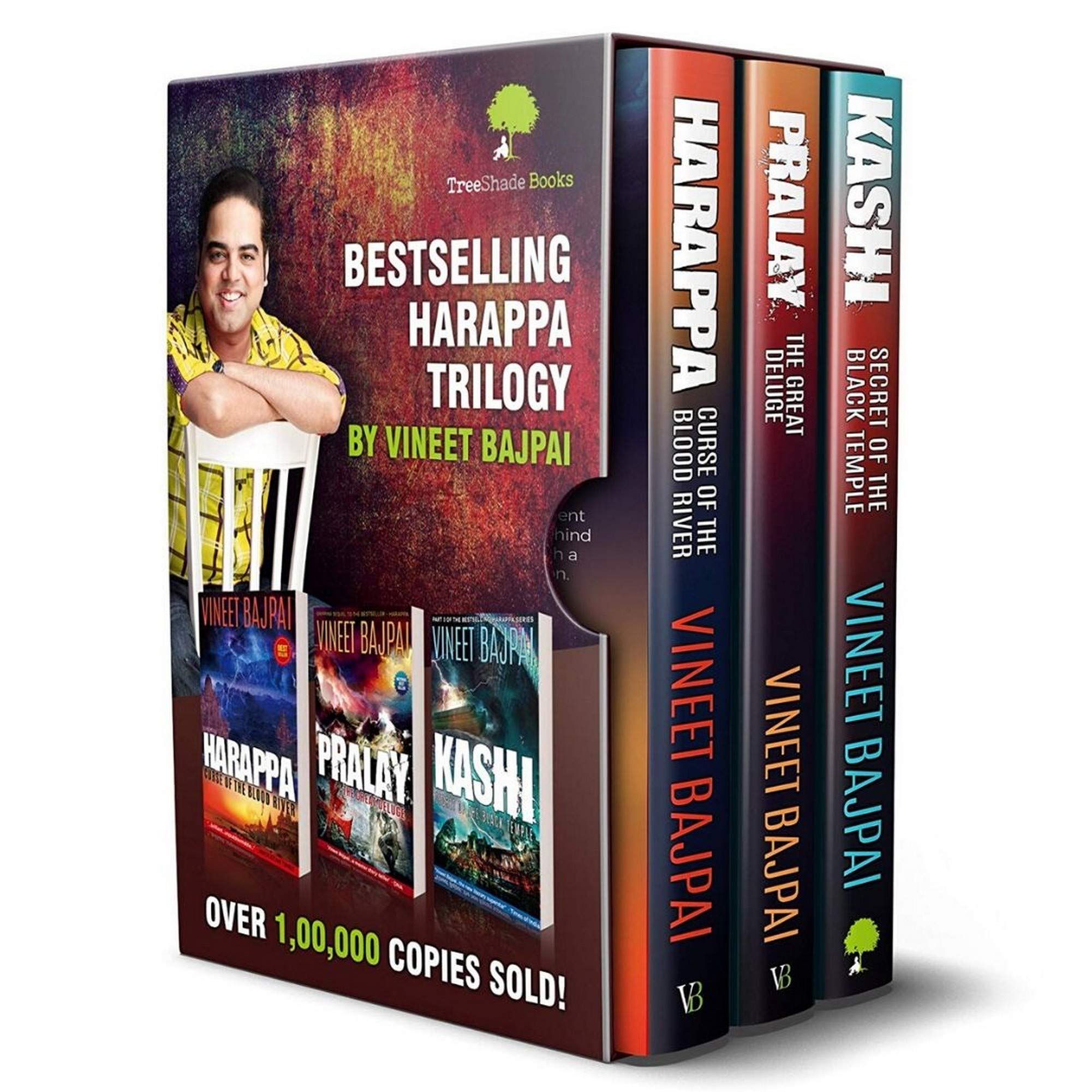 The Bestselling Harappa Trilogy Boxset of 3 Books: Harappa, Pralay, Kashi | A nailbiting thriller series with history, mytholo