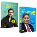 Indian Business Icons Bundle: Nikhil Kamath & Zerodha : Inspiring Journey | The Ratan Tata Way : Biography | Leadership, Innovat