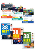 MTG Objective NCERT at your FINGERTIPS & NEET 38 Years PYQ Chapterwise Topicwise Solutions Physics, Chemistry & Biology (Set of 