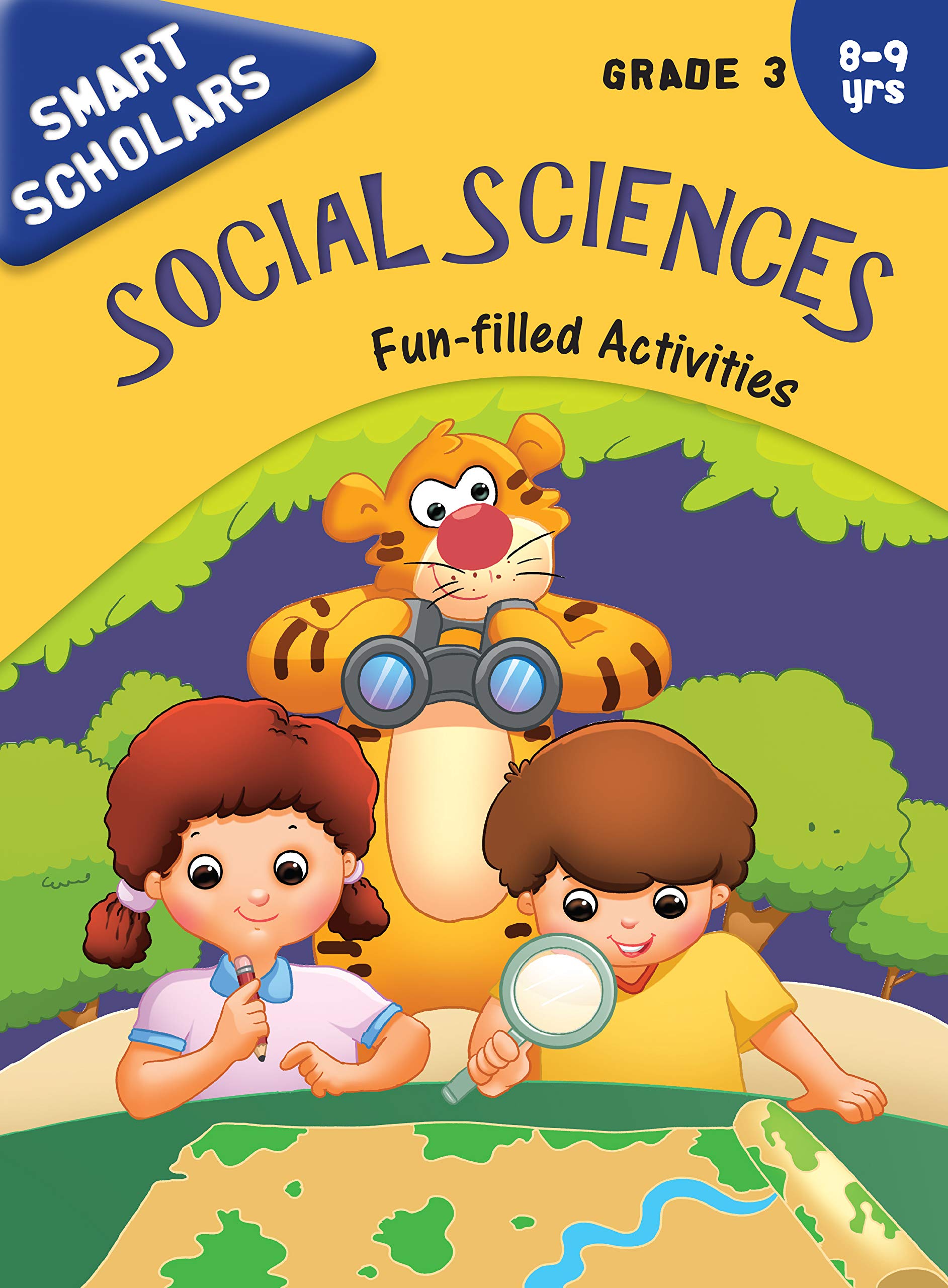 Social Science: Grade 3 FunFilled Activity Book for Kids | Smart Scholars | Fun Collection | Engaging Exercises | Discovery and