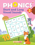 Phonics Reader  Short and Long Vowel Sounds  Activity Book for Kids  Age 3+ years  Learning Letter Sounds  Phonics Activiti