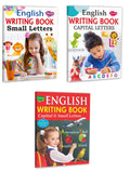 English Writing Books Small Letters, Capital Letters, Capital & Small Letters | Pack Of 3 Books