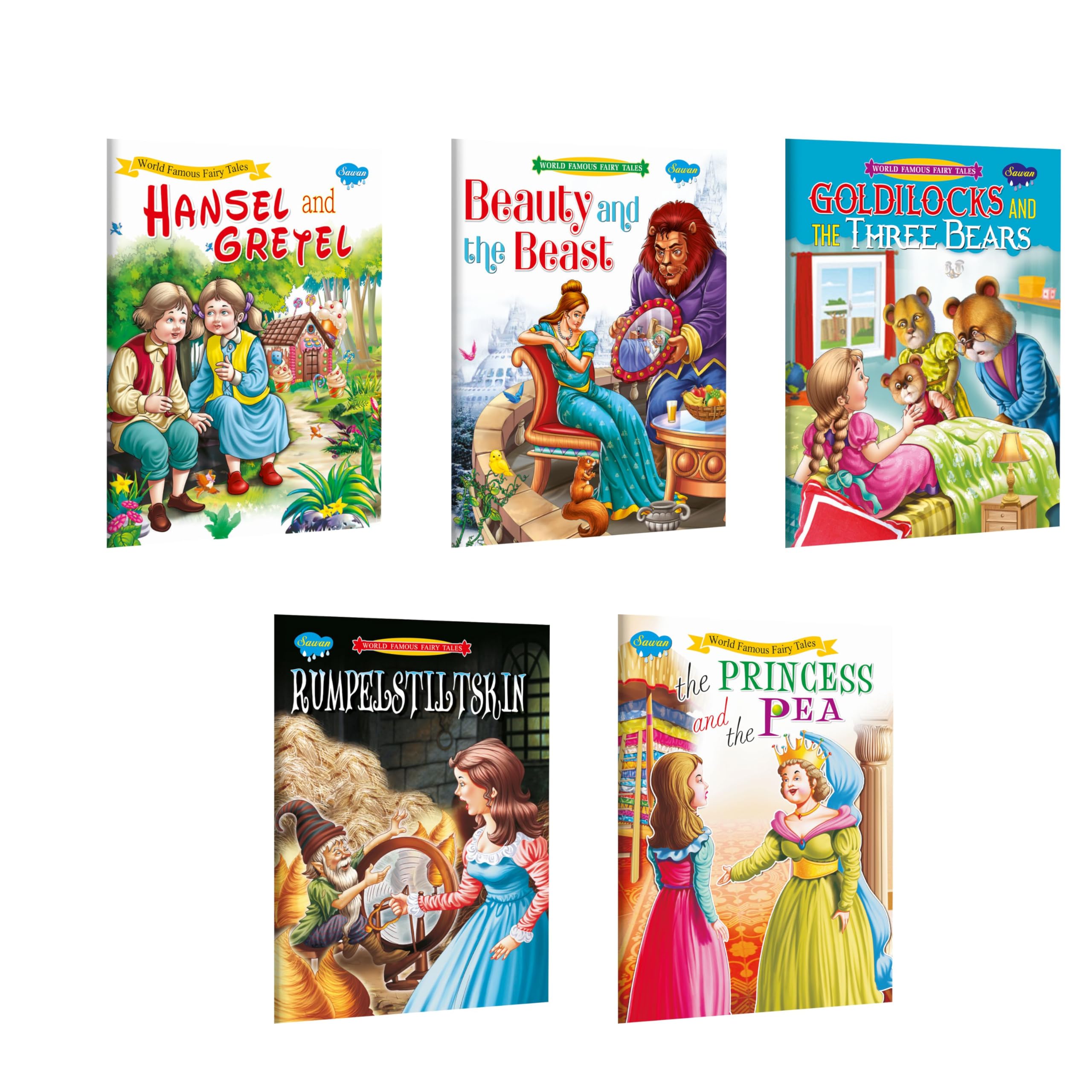 GrimmS Tales | Pack Of 5 Books | Super Jumbo Combo For Collecters And Library Story Books