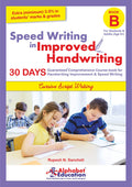 Speed Writing In Improved Handwriting  Cursive Writing  Book B (For Age 9+ Years)  Cursive Handwriting Practice Book