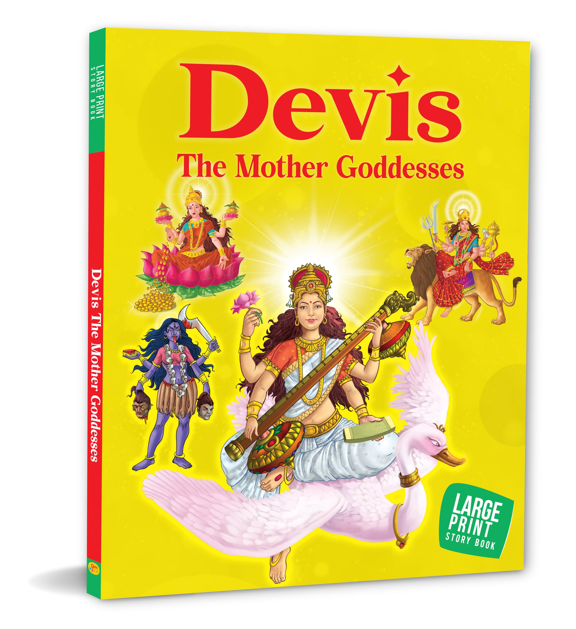 Devis: The Mother Goddesses  Indian Mythology Illustrated Storybook for Children | Stories of Durga, Lakshmi, Saraswati and Mor