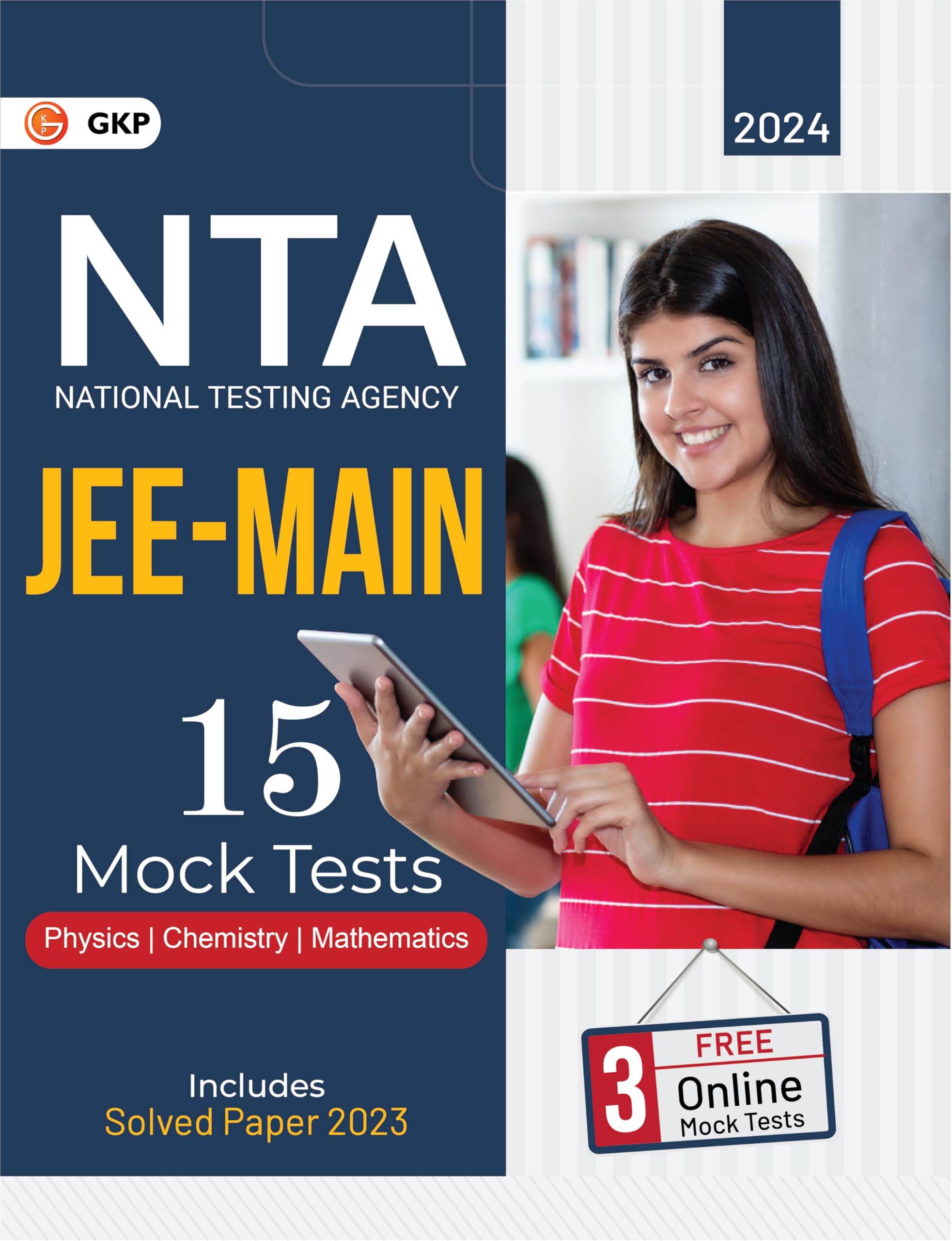 Nta Jee Main 2024 : 15 Mock Tests By Gkp