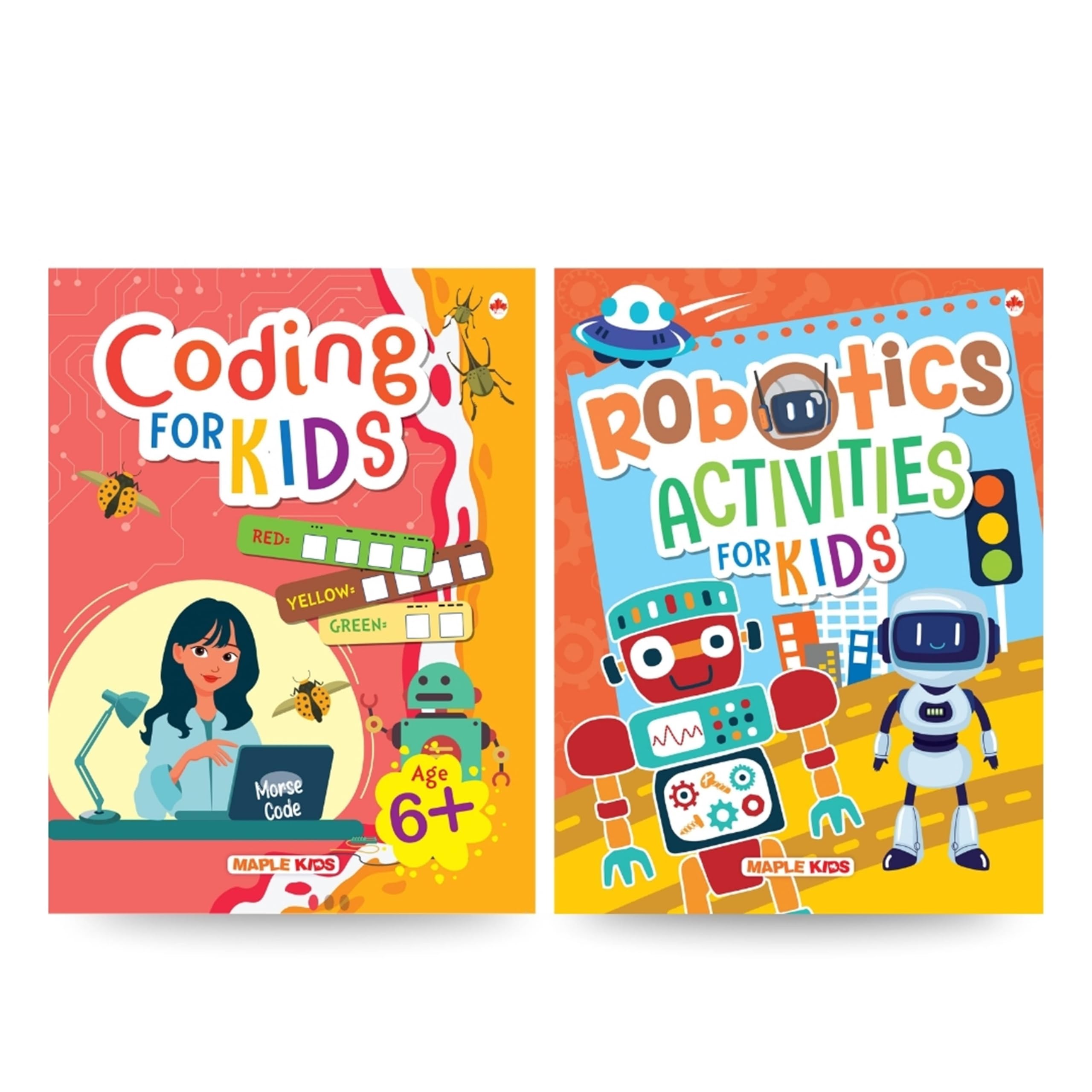 Activity books for Kids  Coding and Robotics  Brain Activity Book for Kids  Activities for Cognitive Development  Brilliant 