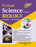 Pradeeps Science Biology Part  III for Class 10  Examination 202425