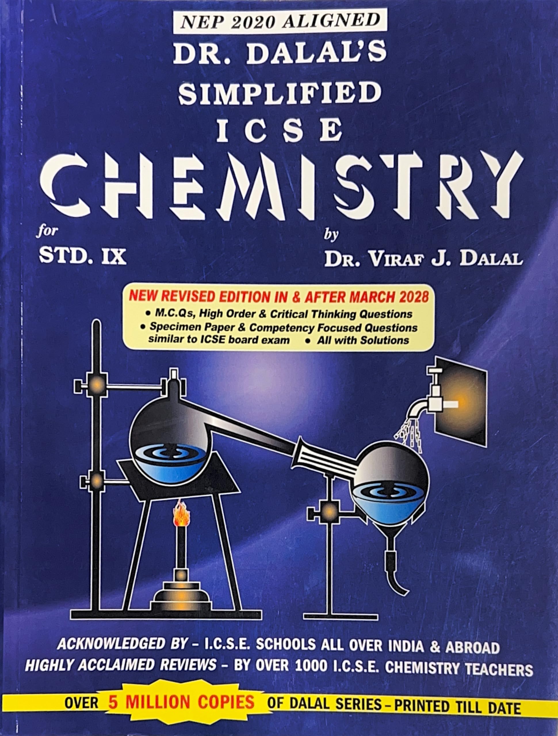 Dalal Series ICSE Chemistry | Dr. Dalals Simplified ICSE Chemistry for Class 9th | Academic Year 20262027 | New Revised Editi