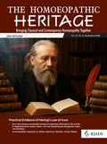 THE HOMOEOPATHIC HERITAGE  Bringing Classical and Contemporary Homoeopathy Together (September 2025)
