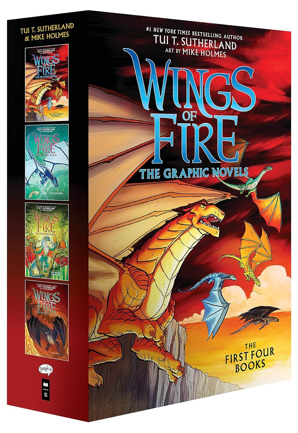 WINGS OF FIRE GRAPHIX BOX SET BOOKS 14