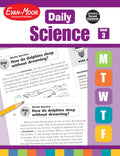 EvanMoor Daily Science, Grade 3 Homeschooling and Classroom Resource Workbook, Printable Worksheets, Teaching Edition, Earth, L