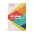 KJV Rainbow Study Bible, Hardcover, Black Letter, Pure Cambridge Text, Color Coded, Bible Study Helps, Reading Plans, FullColor