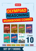 MTG Class10 NSOIMOIEOICSOIGKOISSO Olympiad and Reasoning Workbook Combo (Set of 7 Books) | MCQs, Previous Years Paper & Ac