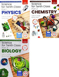 Combo Pack: Lakhmir Singh Class 10 Science (Biology, Physics, Chemistry)  Examination 202324