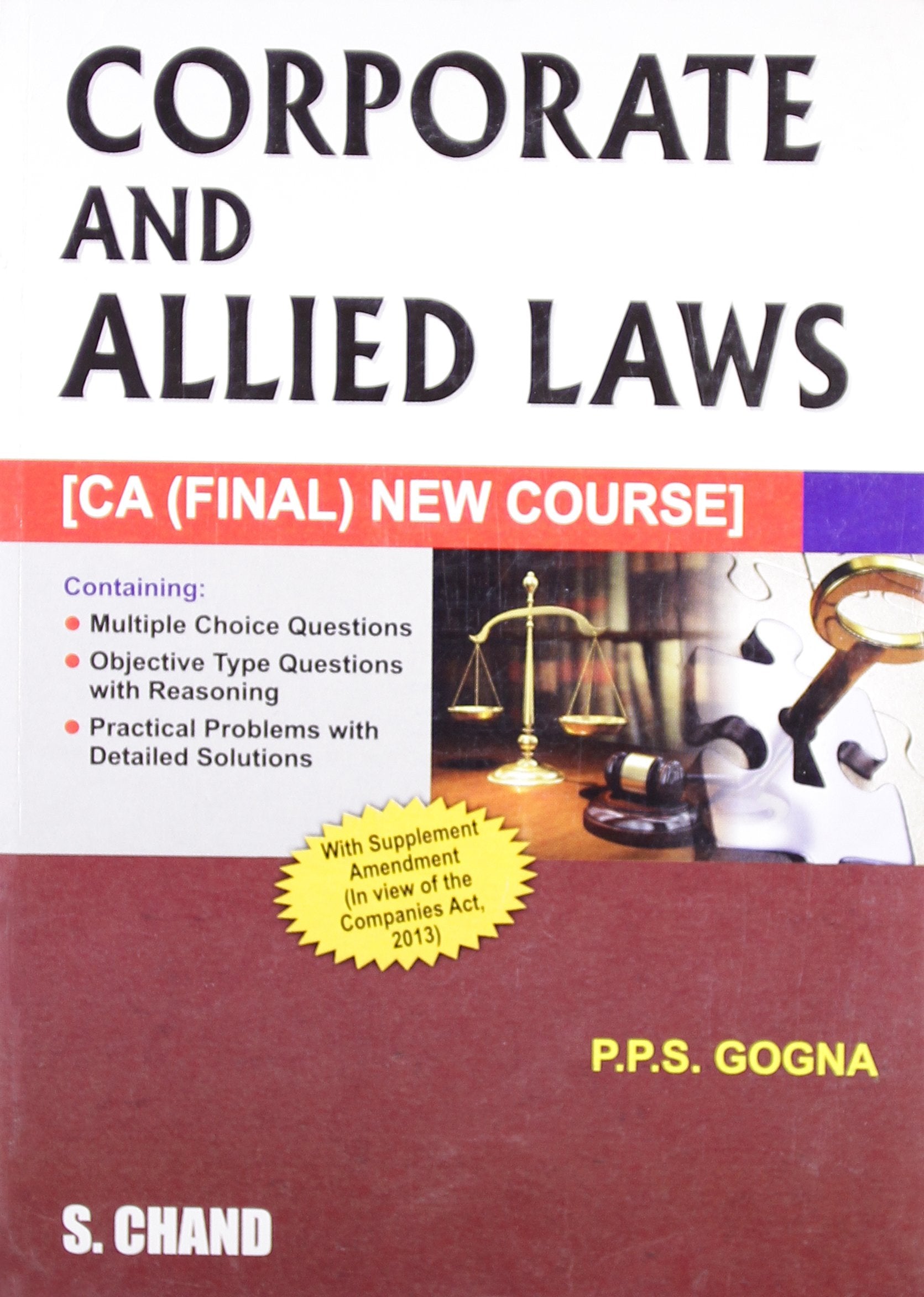 Corporate and Allied Laws (For CAFinal)