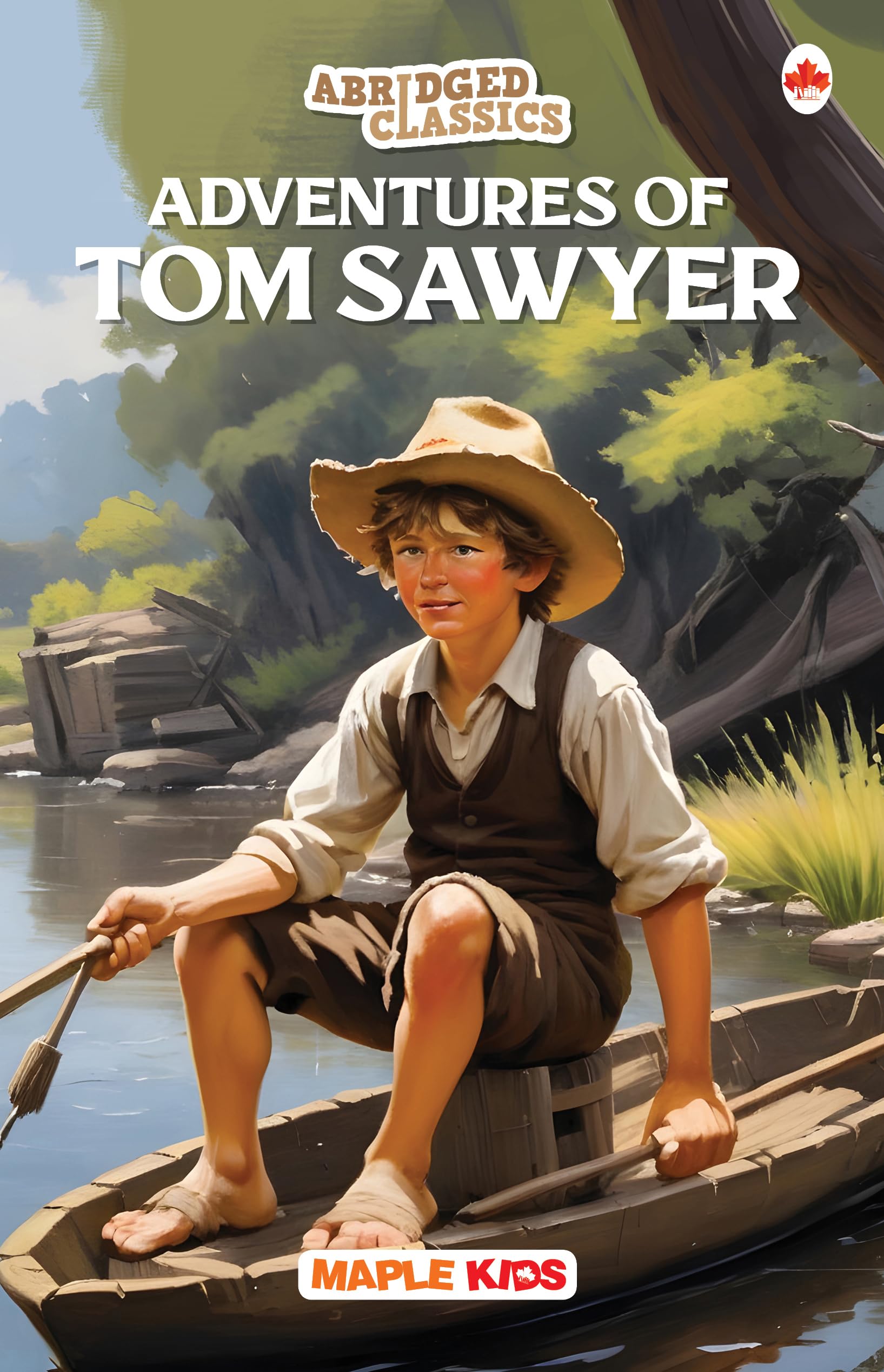 Adventures of Tom Sawyer (Abridged Classics) (Illustrated)  Novel  Story Book for Kids  English Stories for Children  Age 6+
