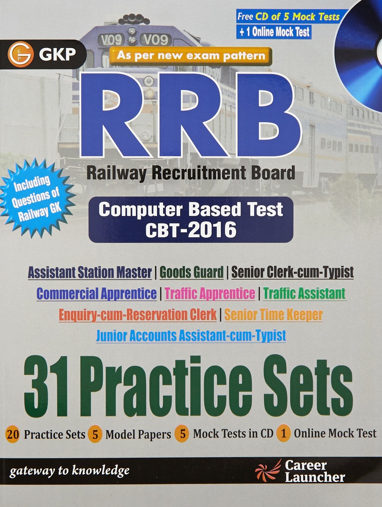 Rrb Cbt 31 Practice Sets 2016