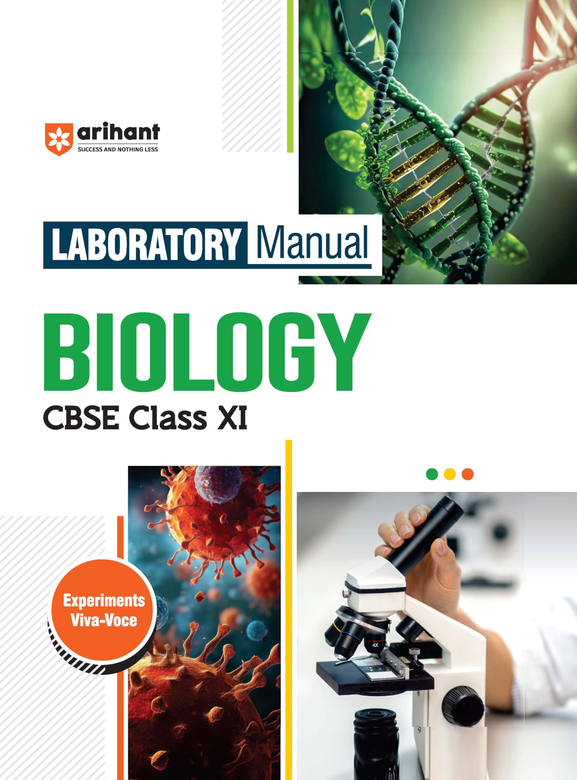 Arihant Laboratory Manual Biology For Cbse Class Xi (11Th) | Complete Practical Book With Experiments, Viva Voce Questions & Ans