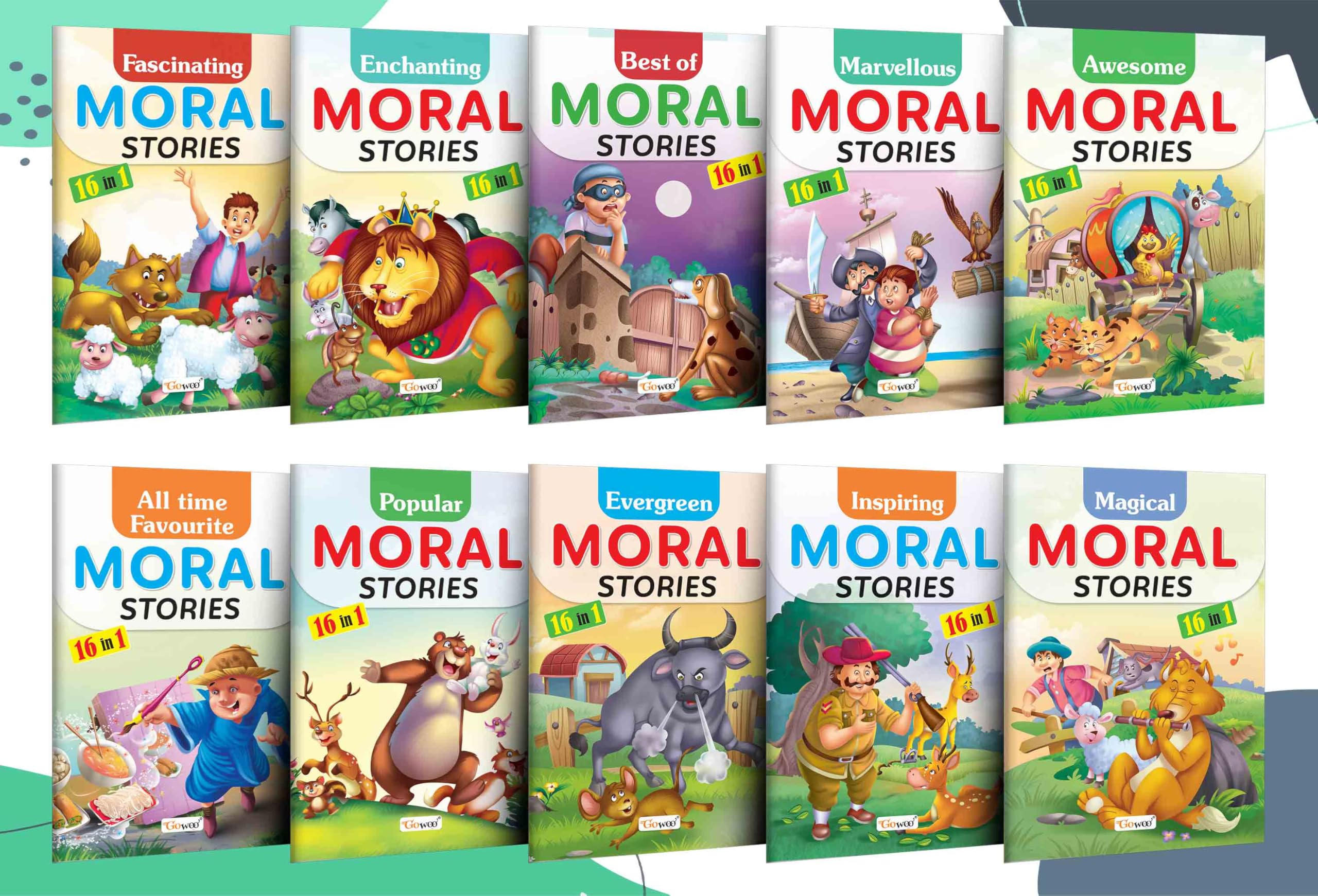 Toddlers learning library Story Book : Learning Story book for kids with moral, My First Picture Library Combo, Library set of 1