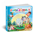 Babys First Farm Animals Puzzle Board Book : Kids learning book, Preschool Puzzles Board Book, Puzzle for kids, Educational bo