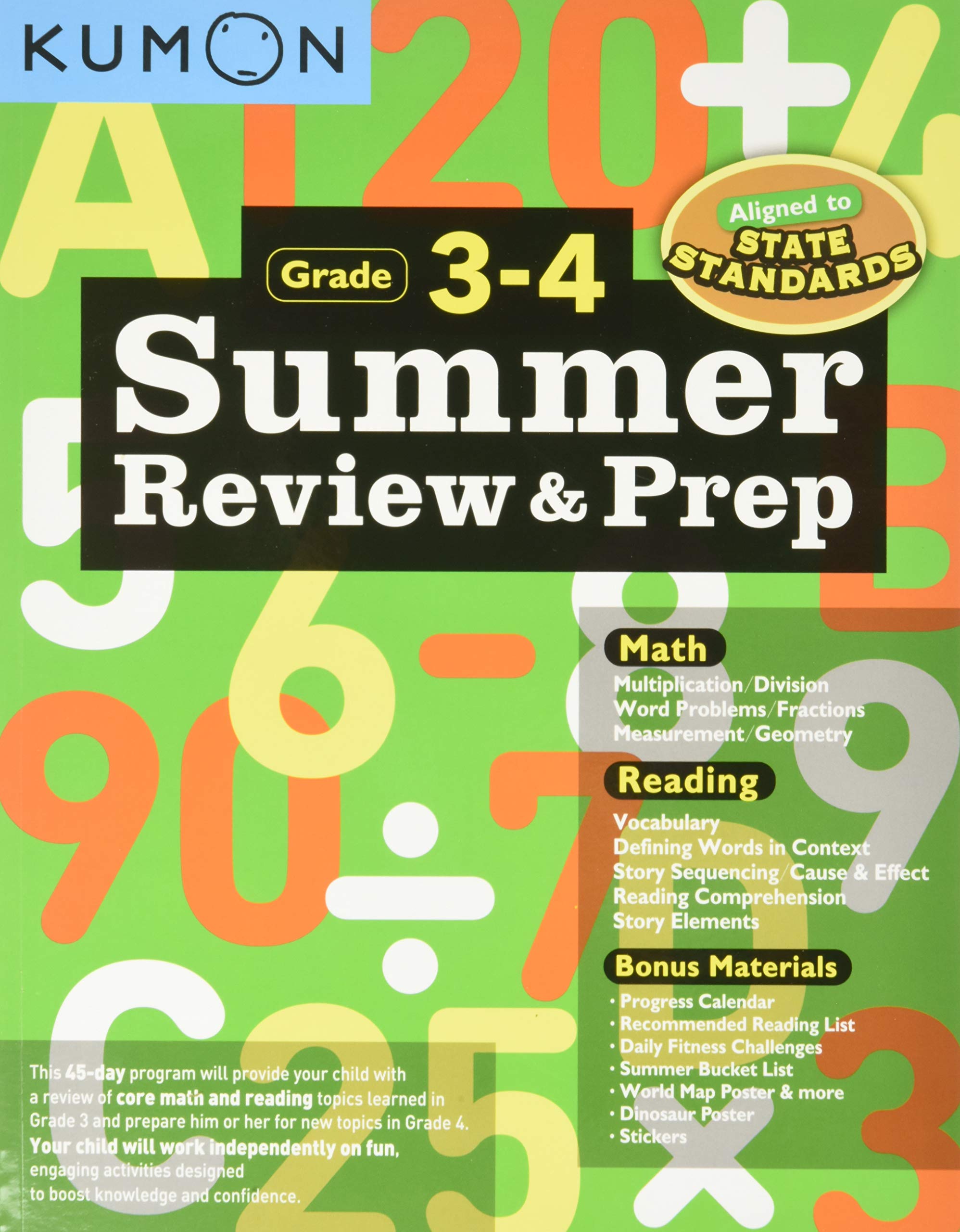 Kumon Summer Review & Prep Grades 34