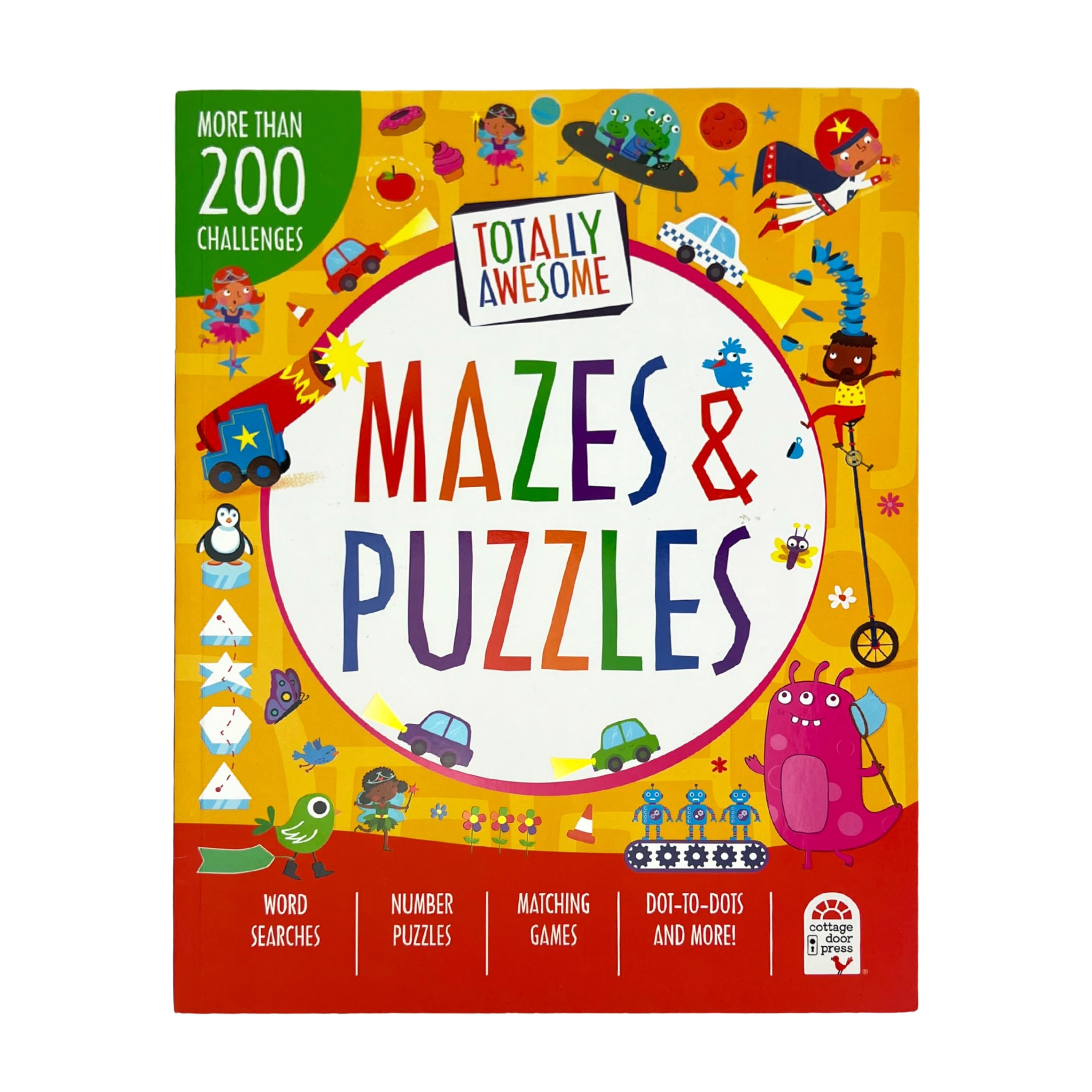 Totally Awesome Mazes and Puzzles: Over 200 Brainbending Challenges